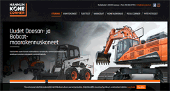 Desktop Screenshot of hannunkone.fi